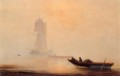 Fischerboote in ein Hafen 1854 Verspielt Ivan Aivazovsky russisch